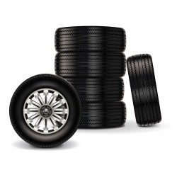 Tyres vector