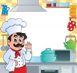Vector chef vector design material