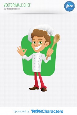 Vector Male Chef – Vector Characters