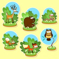 Wild animals collection Vector | Free Download