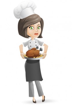 Woman Chef Vector Character – Vector Characters