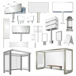 Billboard display vector