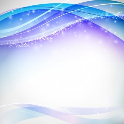 Bright abstract background with wavy shapes