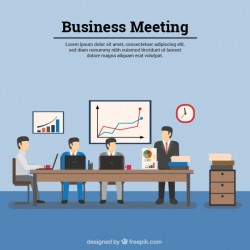 Business meeting template