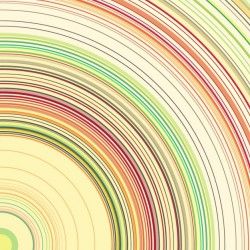 Colorful abstract background with circular shapes