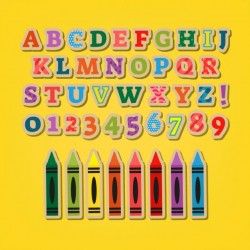 Colorful alphabet