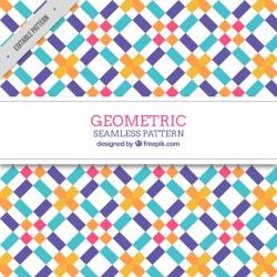 Colorful geometric pattern