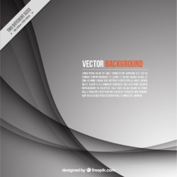 Dark background with wavy shapes