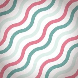 Decorative background with wavy lines