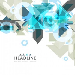 Fashion elements modern background vector