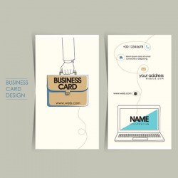 Flat card icon vector pictures