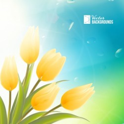 Floral background design