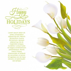 Floral background design