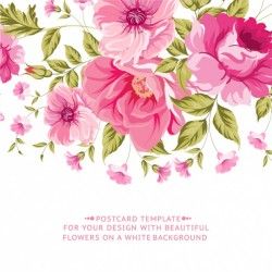 Floral background design