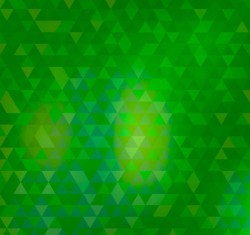 Green Triangle spell grid background vector pictures