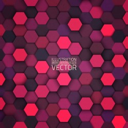 Hexagon seamless background