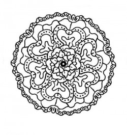 Mandala Flower Coloring Page | Kids Play Color
