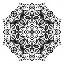 Mandala outline