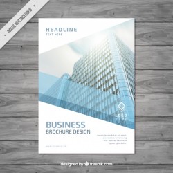 Modern business brochure design