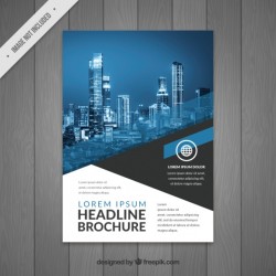 Modern business flyer design