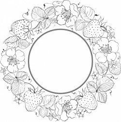 Outlined frame design