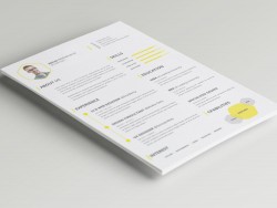 PSD CV/Resume Template – PSDboom