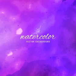 Purple watercolor background with abstract shapes Vector | Free Download