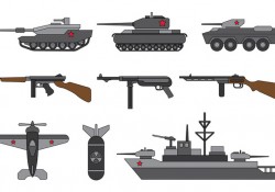 Set Of World War 2 Vector