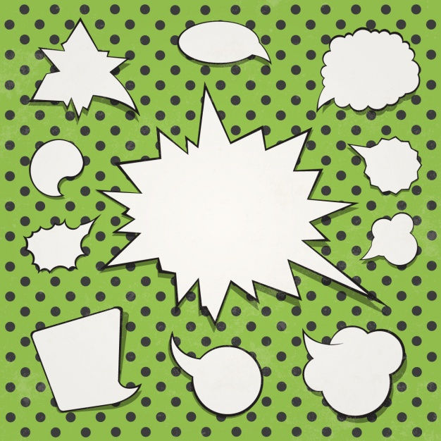 Speech bubbles collection