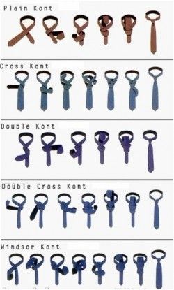 5 tie knots to try