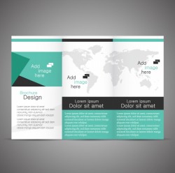 Trifold template design