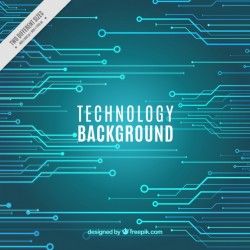 Turquoise technology background