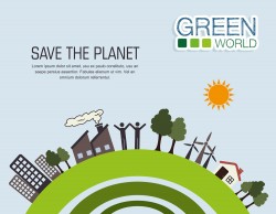 Urban environmental design element vector