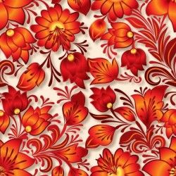 Vintage flower ornament pattern vectors set 04