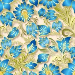 Vintage flower ornament pattern vectors set 16