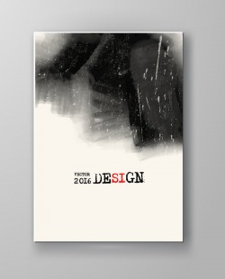 Watercolor ink flyer and brochure cover vector 18