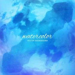 Watercolor texture in blue tones Vector | Free Download