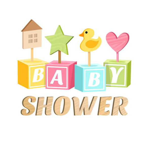 Ying infant party WordArt vector pictures