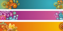 Beautiful Banners Vector