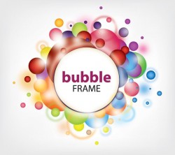 Bubble Frame Vector
