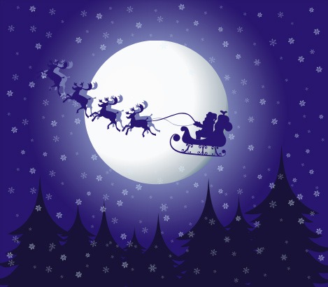 Christmas eve Vector