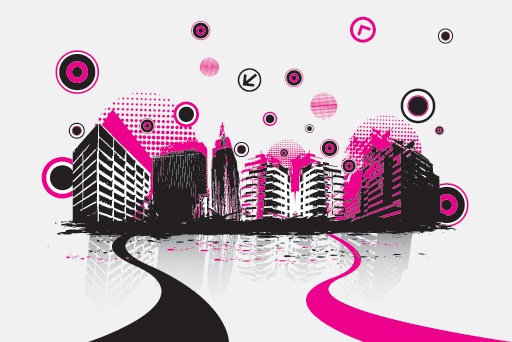 City Soundtrack Vector