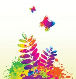 Colorful Spring Vector