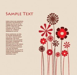 Flowers Background Vector
