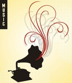 Gramophone Vector