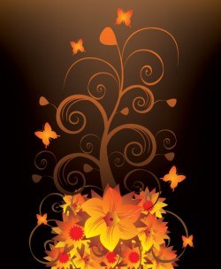 Night Blooming Vector