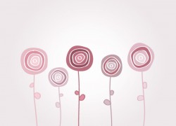 Playful Flowers Vector