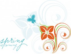 Spring is coming Vector