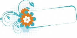 Turquoise banner Vector