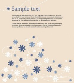 Vector Flower Background